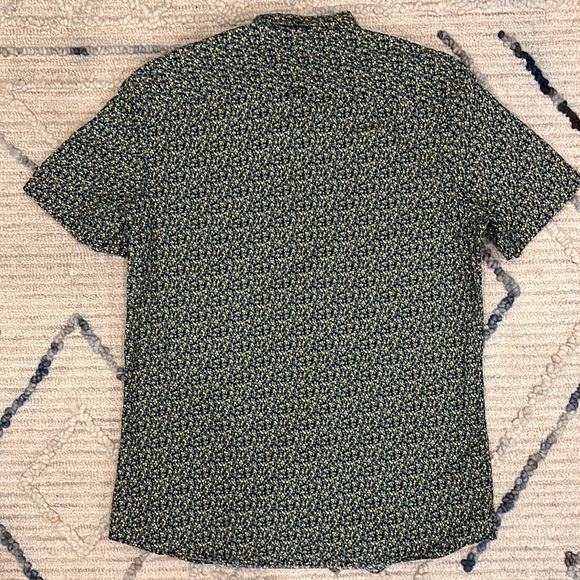 Nordstrom 1901 Floral Print Short Sleeve Shirt Mens US M - Picture 5 of 5